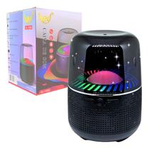 Caixa De Som Bluetooth 15w Iluminação Festa Led Rgb Al-1888