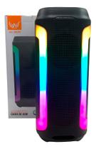 Caixa De Som Bluetooth 30w Altomex Al-3939 Rádio Fm Led - Cor Preto Caixa De Som Bluetooth 30w Altomex Al-3939 Rádio Fm Led - Cor Preto