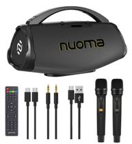 Caixa De Som Bluetooth 380w Prova D'água Rgb Nuoma NM-IP501