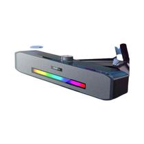 Caixa De Som Bluetooth 5.0 Lenovo TS33 AUX 360 Barra De Som Surround Para Computador De Mesa