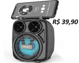 Caixa De Som Bluetooth 5.0 Potente Ltomex Recarregável