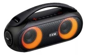 Caixa De Som Bluetooth 5.1 40w Fam Tws Fm Ultra Bass