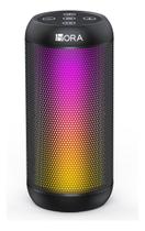 Caixa De Som Bluetooth 5.1 Portátil À Prova D'água Ipx5 2400mah 1hora Boc242 Rgb Alto Falante Preto Rádio Emparelhamento