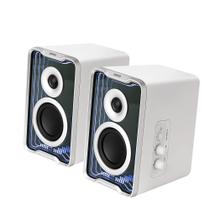 Caixa de Som Bluetooth 5.4, 30W RMS, Painel RGB em 3D, Bivolt, Edifier QR30