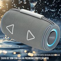 Caixa De Som Bluetooth 50w Grave Potente Bass Boost Tws Ipx6