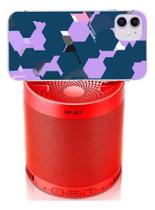 Caixa de Som Bluetooth 5W com Suporte Para Celular