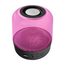 Caixa de Som Bluetooth 5W Entrada Usb/Tf/Fm/Aux Portátil Recarregável Led Mp3 Alta Qualidade