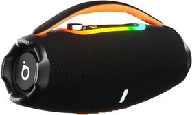 Caixa de Som Bluetooth 60w(MAX) /TWS/FM, Botão Ajustável do Subwoofer com Luz RGB LED de Ritmo