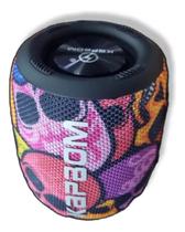 Caixa de Som Bluetooth 7W Leds Interativo Rádio FM Espaço Cartão TF Cartão USB Caixa de Som Bluetooth 7W Leds Interativo Rádio FM Espaço Cartão TF Cartão USB