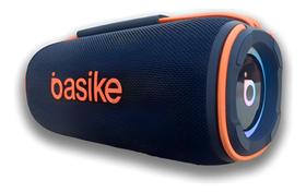 Caixa De Som Bluetooth 80w Estéreo 20hs Tws Rgb Basike Preto