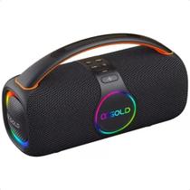 Caixa de som bluetooth a'gold 80w