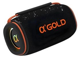 Caixa De Som Bluetooth A Prova D'água 15w Tws Usb Gold Sm-33 Caixa De Som Bluetooth A Prova D'água 15w Tws Usb Gold Sm-33