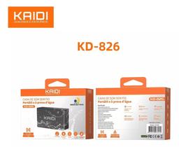 Caixa de Som Bluetooth A Prova D'agua Kaidi 826