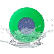 Caixa de som Bluetooth a prova de água verde
