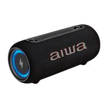 Caixa de Som Bluetooth Aiwa SP-04-LB - TWS - 40W RMS - Proteção IPX5 - LED - Preto
