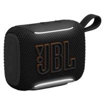 Caixa de Som Bluetooth Alto falante portátil Jbl Go 5 Bluetooth 4.8w Pro Sound Aura Preta Portátil à Prova dÁgua