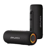 Caixa de Som Bluetooth Awei KA8 14W TWS Display Integrado e Bateria Caixa de Som Bluetooth Awei KA8 14W TWS Display Integrado e Bateria