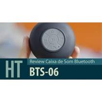 Caixa de Som Bluetooth Banheiro a Prova D'agua MJX06BT