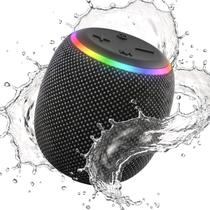Caixa de som Bluetooth BassBloom ROOM 3 12W IPX6 à prova dágua com RGB