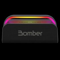 Caixa de som bluetooth bomber bass plus 100w rms