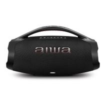 Caixa de Som Bluetooth Boombox 200W Aiwa Plus BBS-01B Preta