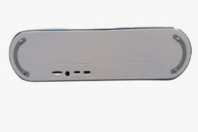 Caixa De Som Bluetooth Branco/Prata Maketech Bts15 Caixa De Som Bluetooth Branco/Prata Maketech Bts15