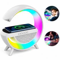 Caixa De Som Bluetooth Com Abajur LED Caixa De Som Bluetooth Com Abajur LED