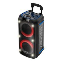 Caixa De Som Bluetooth Com LED RGB E Efeito Strobe Caixa De Som Bluetooth Com LED RGB E Efeito Strobe