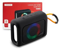 Caixa de som bluetooth com led tomate mts1001