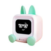 Caixa De Som Bluetooth Com Relógio Meteorológico, Luz Noturna E Display WIFI Para Mesa, Presente De Caixa De Som Bluetooth Com Relógio Meteorológico, Luz Noturna E Display WIFI Para Mesa, Presente De