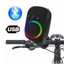 Caixa de som Bluetooth com Suporte para Bicicletas Portátil Recarregável