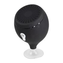 Caixa de Som Bluetooth Crystal Preta 5W com Ventosa Resistente Contra Água IPX6 Caixa de Som Bluetooth Crystal Preta 5W com Ventosa Resistente Contra Água IPX6