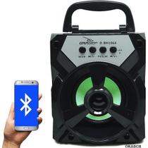 Caixa de som bluetooth e Pen Drive Portátil Usb Radio Fm