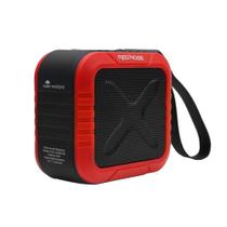 Caixa De Som Bluetooth ELG Pedestais Red Nose Preto E Vermelho