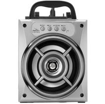 Caixa De Som Bluetooth FM Flash Drive Hi-Fi 10W Bateria Interna Alta Capacidade 1200mAh