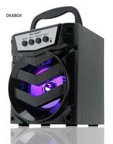 Caixa De Som Bluetooth - FM - Mp3 Usb Cartão Fm P2 Aux Ms-303 - (RMS) Caixa De Som Bluetooth - FM - Mp3 Usb Cartão Fm P2 Aux Ms-303 - (RMS)