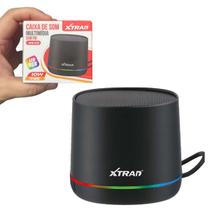 Caixa De Som Bluetooth Fm Rgb Portátil Xtrad 10W Preta Caixa De Som Bluetooth Fm Rgb Portátil Xtrad 10W Preta