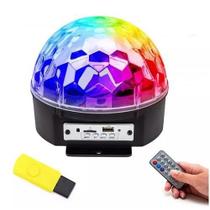 Caixa De Som Bluetooth - Globo De Led Para Festas - Markelk