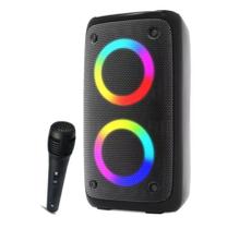 Caixa de Som Bluetooth Grasep D-4232 Super Potente RBG
