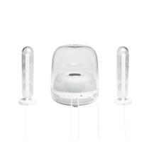 Caixa de Som Bluetooth Harman Kardon SoundSticks 4, Sistema de Som 2.1 Home, Branco - HKSOUNDSTK5WBR Caixa de Som Bluetooth Harman Kardon SoundSticks 4, Sistema de Som 2.1 Home, Branco - HKSOUNDSTK5WBR