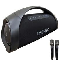 Caixa De Som Bluetooth Imenso 200W RMS 2 Microfones Caixa De Som Bluetooth Imenso 200W RMS 2 Microfones