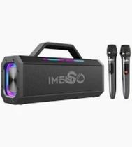 Caixa De Som Bluetooth Imenso X52 140w 18000mah C/ 2 microfones potente