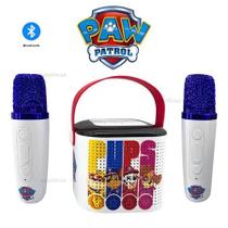 Caixa de Som Bluetooth Infantil Karaoke Patrulha Canina Caixa de Som Bluetooth Infantil Karaoke Patrulha Canina