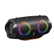 Caixa de Som Bluetooth Inova Md-12706 Rgb 16w Portátil Fm Usb Led Potente Sem Fio
