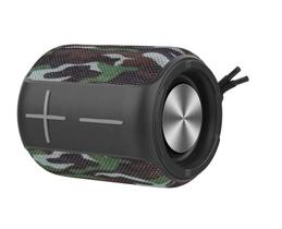 Caixa De Som Bluetooth Ipx6 Resistente a Água 10w Rms Kimaster K400 Camuflado