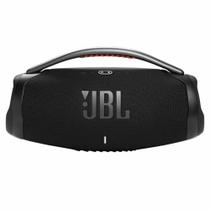 Caixa De Som Bluetooth JBL Boombox 3 Preta Até 24h de Reprodução IP67 À Prova dágua 130W