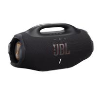 Caixa de Som Bluetooth JBL Boombox 4 210W Preta, IP68 à Prova de respingos d'água, JBLBOOMBOX4BLKBR