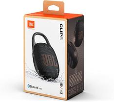 Caixa de Som Bluetooth JBL Clip 5 - Preto