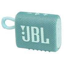Caixa de Som Bluetooth Jbl Go 3 Portátil a Prova D'agua Teal