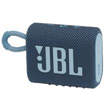 Caixa De Som Bluetooth Jbl Go 3 Portátil Prova D'agua Azul